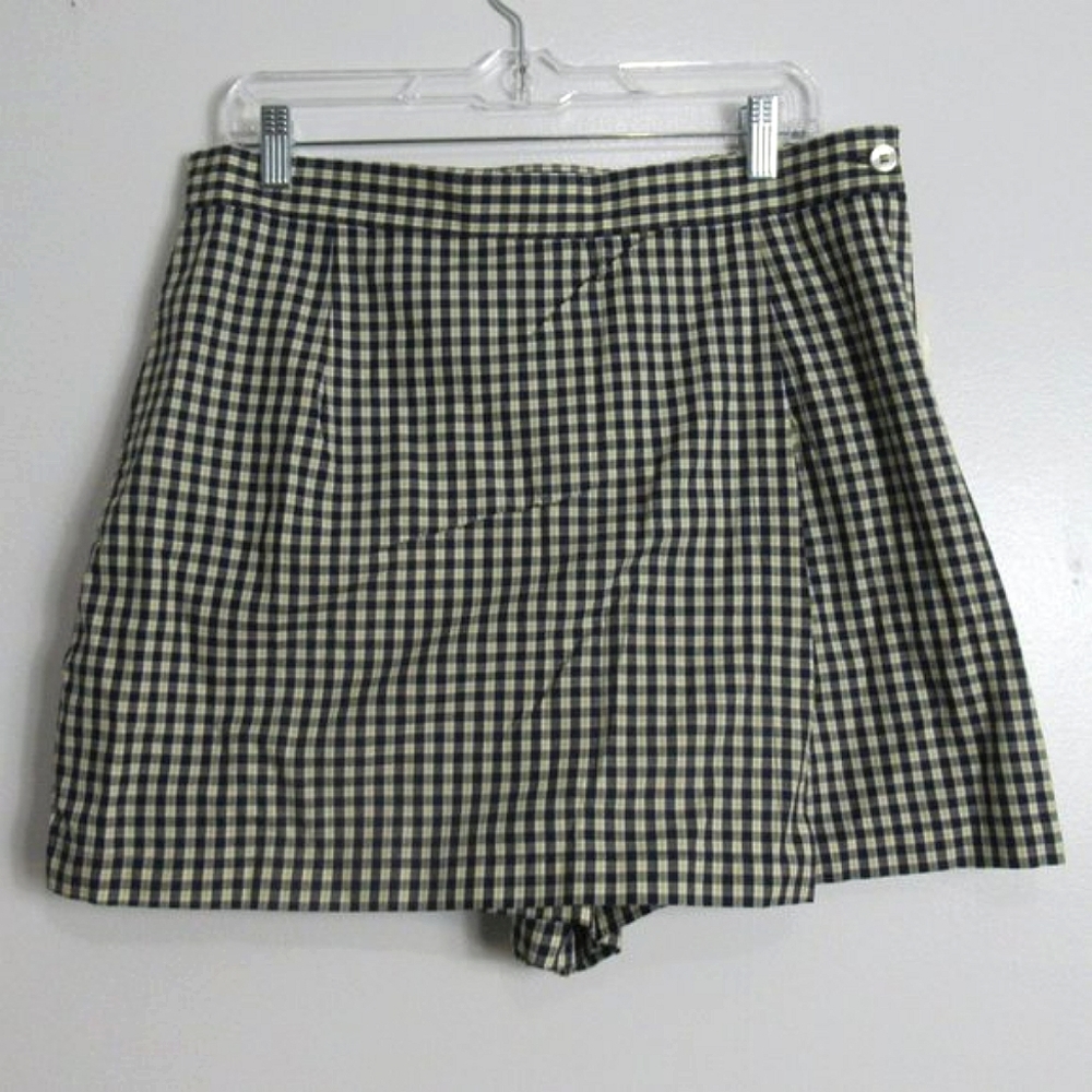 Vintage Liz Claiborne Lizsport Y2K Plaid Skort / Skirt Size 16 NWT